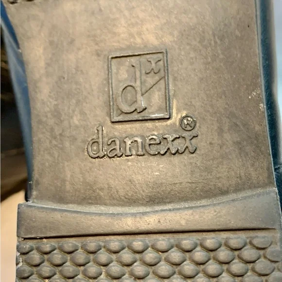 DanexX Women Vintage Black Leather Lace up Ankle Boots Comfy Durable size 9W - Picture 3 of 9